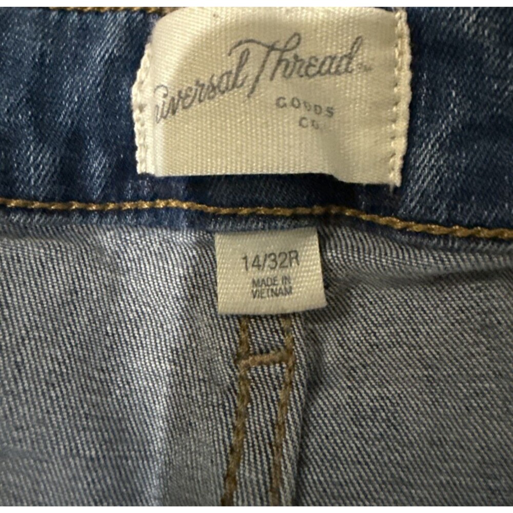Universal Thread High Rise Skinny With Distressing Size 14 - Picture 4 of 5